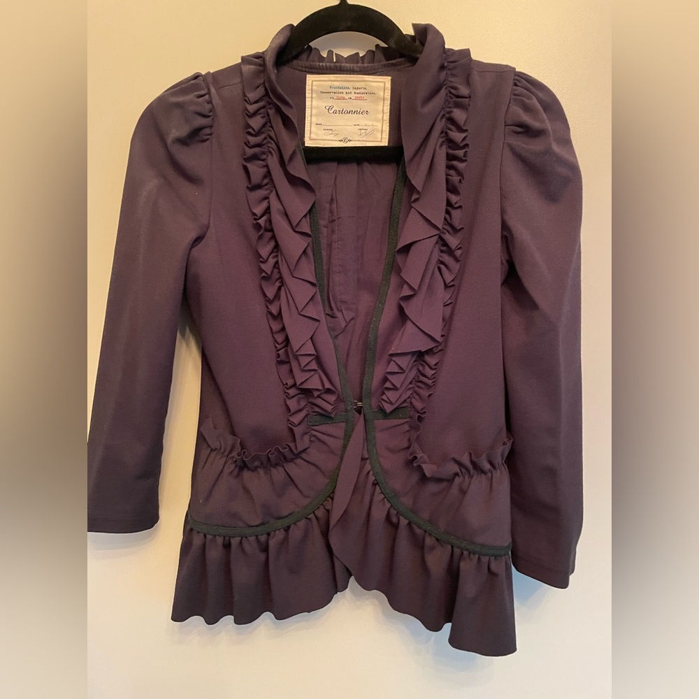 Anthropologie Blazer by Cartonnier